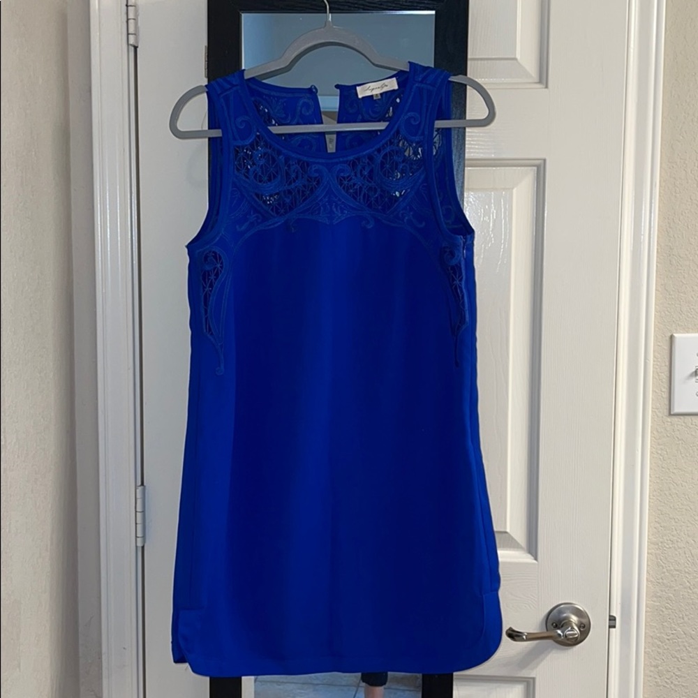 Boutique blue dress